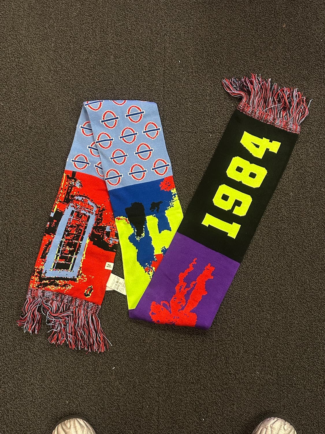 Beams 빔즈 컬러 머플러 팝니다 상품이미지5