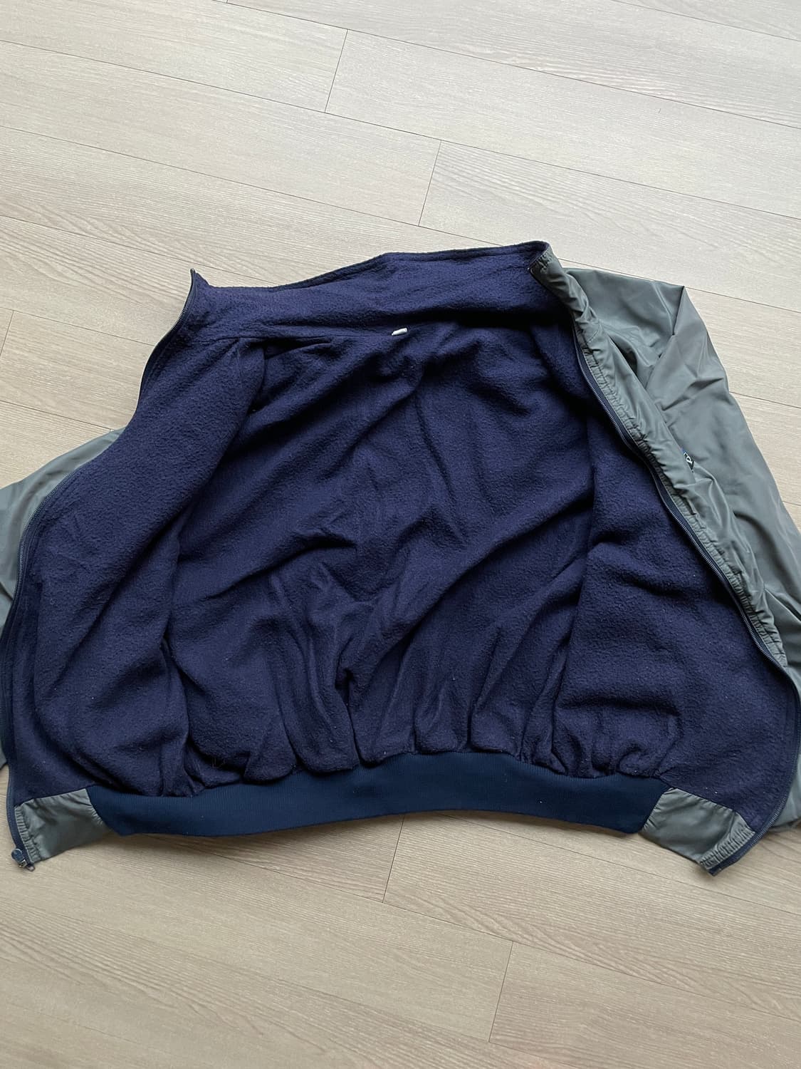 80s 파타고니아 쉘드 신칠라 데카태그 봄버 자켓 그레이 rare 상품이미지8