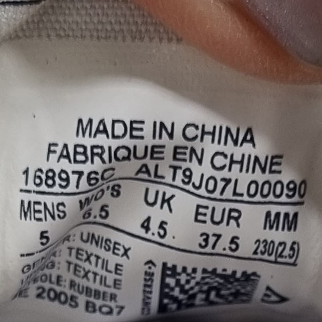 컨버스 잭퍼셀 컬러블록 스니커즈230 상품이미지6