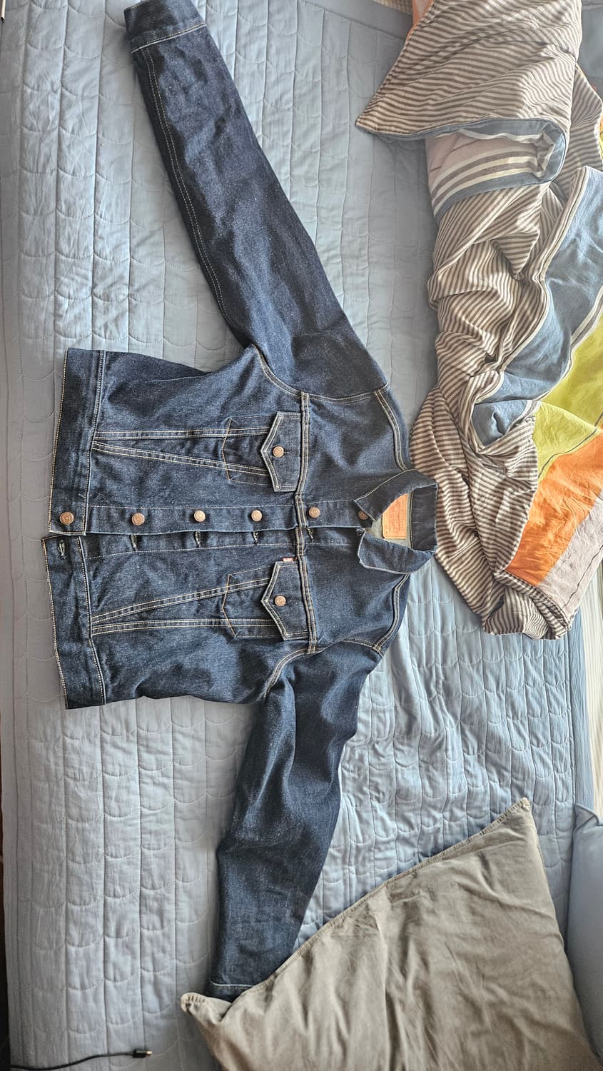 90s lvc 리바이스 557xx 40 트러커 써드 발렌시아 (555) 상품이미지2