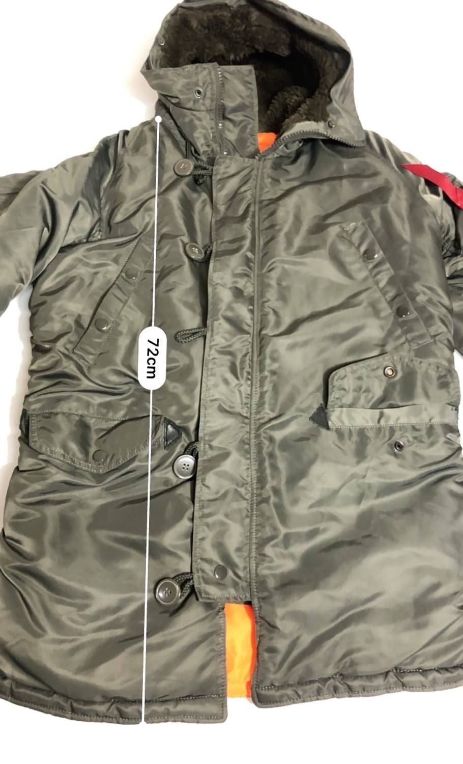 알파인더스트리 야상 점퍼 국내m 상품이미지6