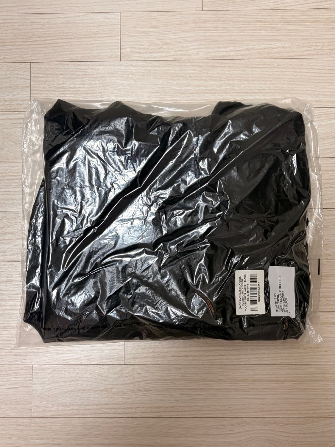 [4] 가브리엘라 콜 가먼츠 No.216 큐프로 더블 후디드 집업 상품이미지3