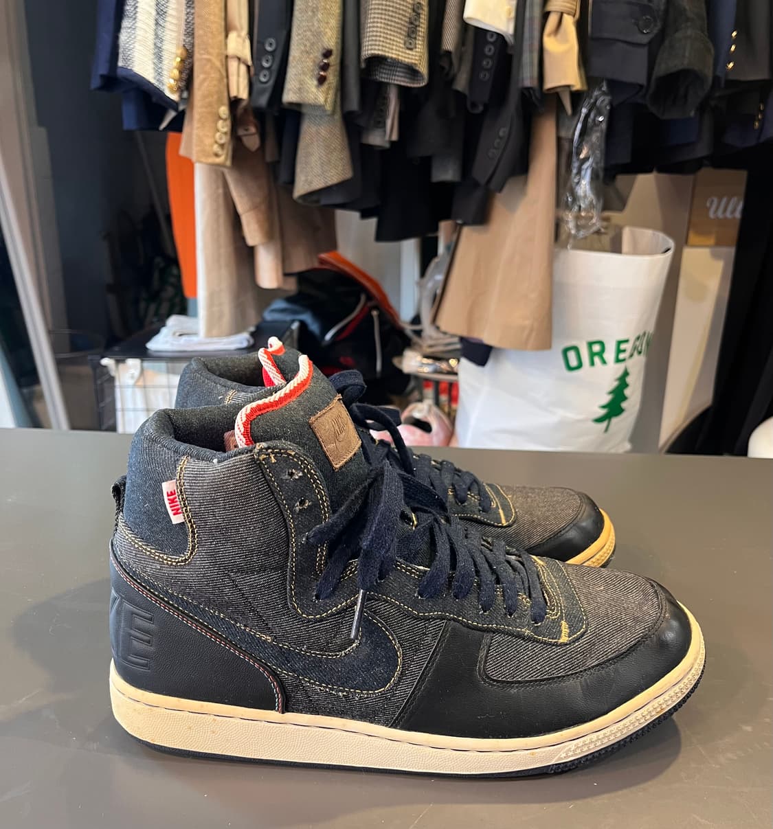 나이키 터미네이터 하이 프리미엄 데님 (285mm) 상품이미지4