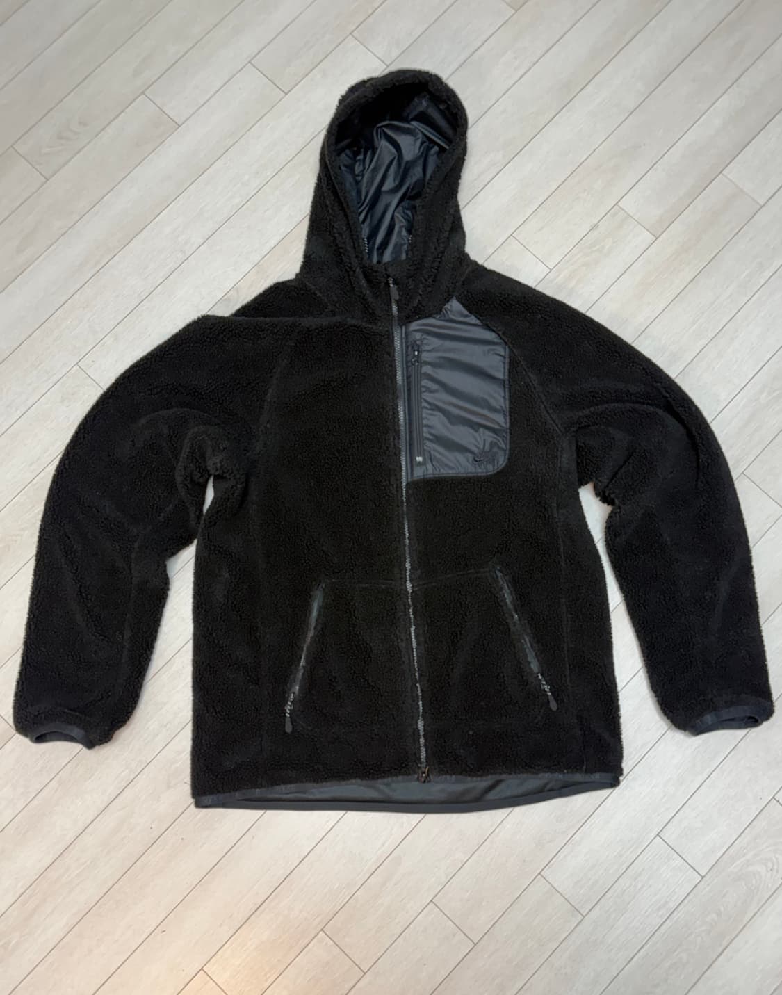 나이키 SB 플리스 후드 자켓 블랙  상품이미지1