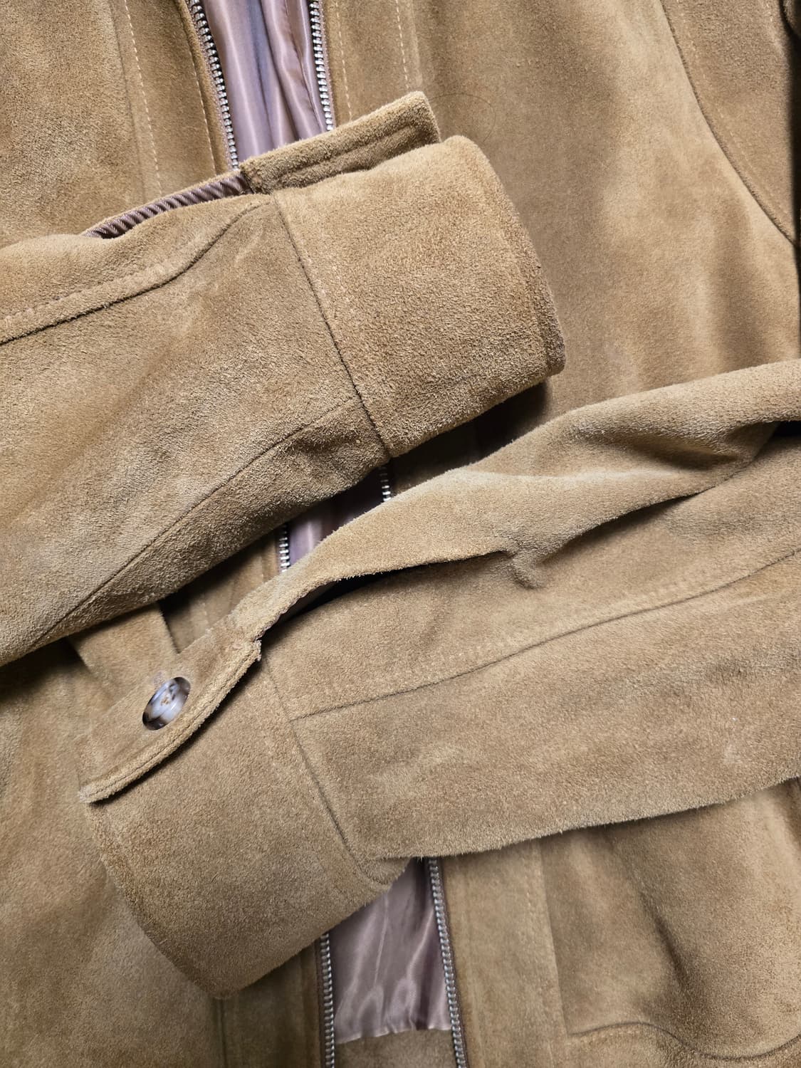 브라운야드 스웨이드 자켓 4사이즈 상품이미지7