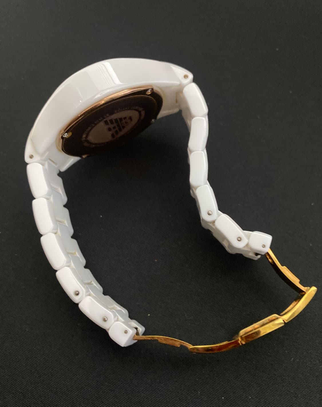 정품 로즈골드 엠포리오 아르마니 세라믹 쿼츠시계(남녀공용) 상품이미지5