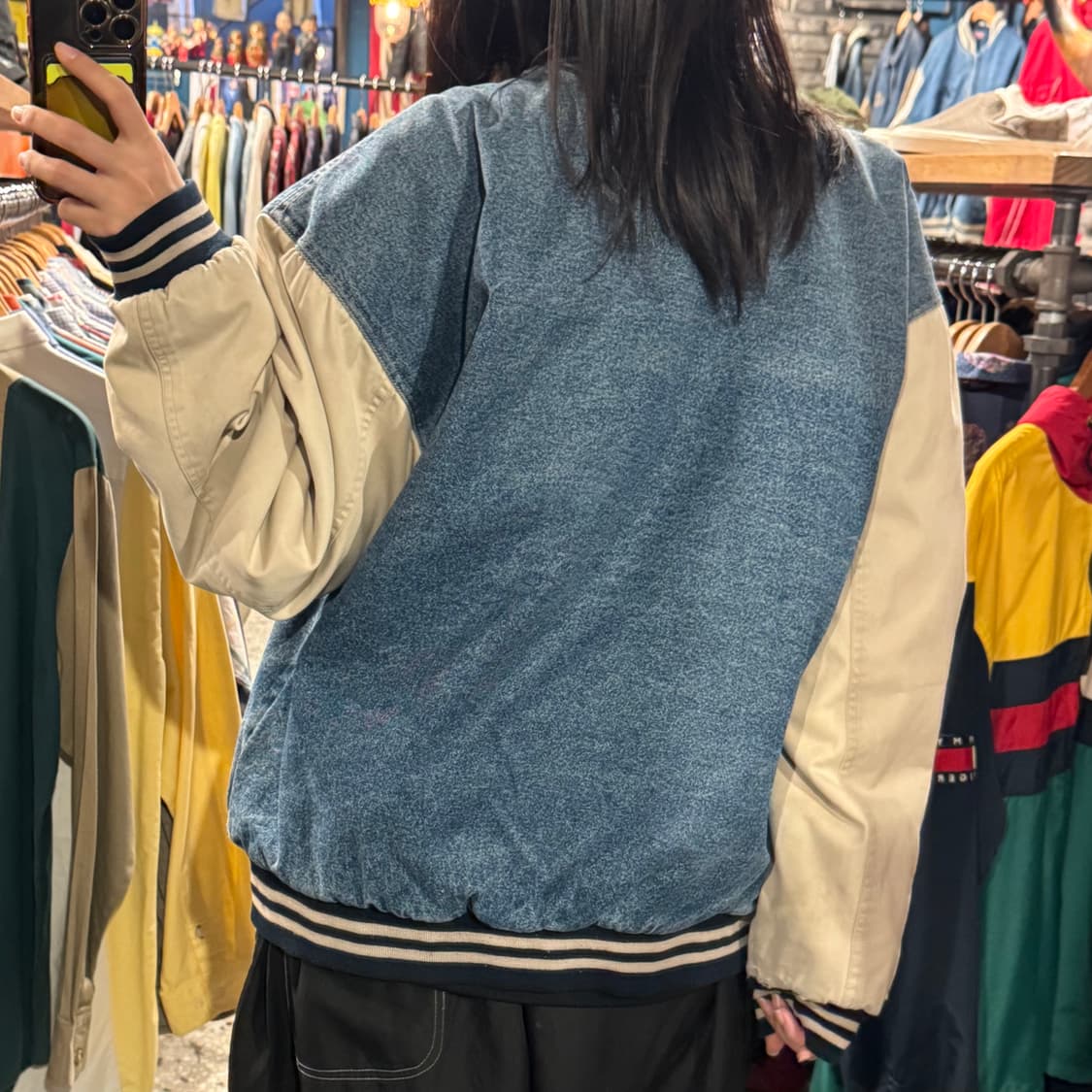 ROUTE 66 빈티지 데님 바시티 자켓 상품이미지3