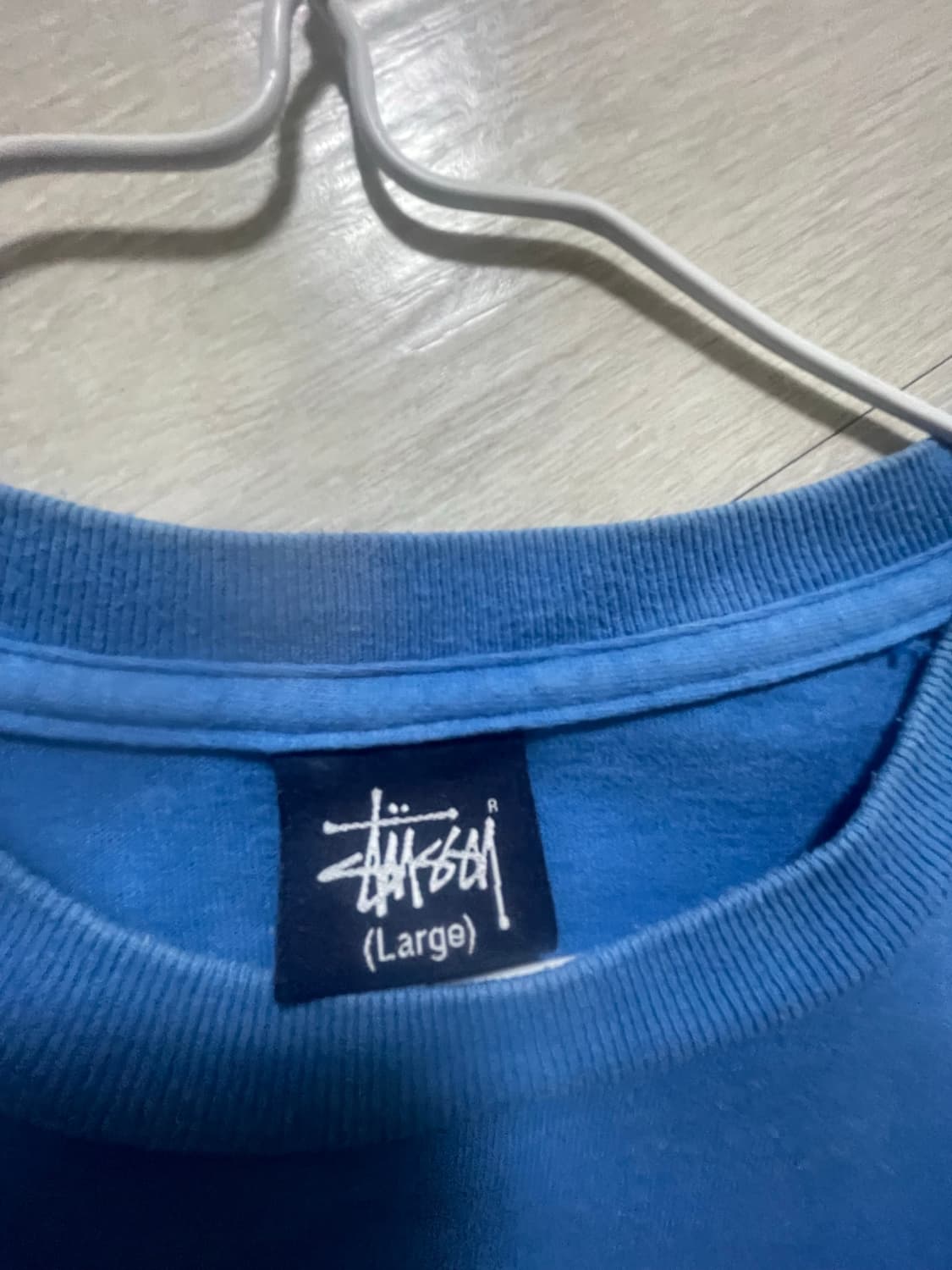 00s stussy / stock logo t shrit l 상품이미지3