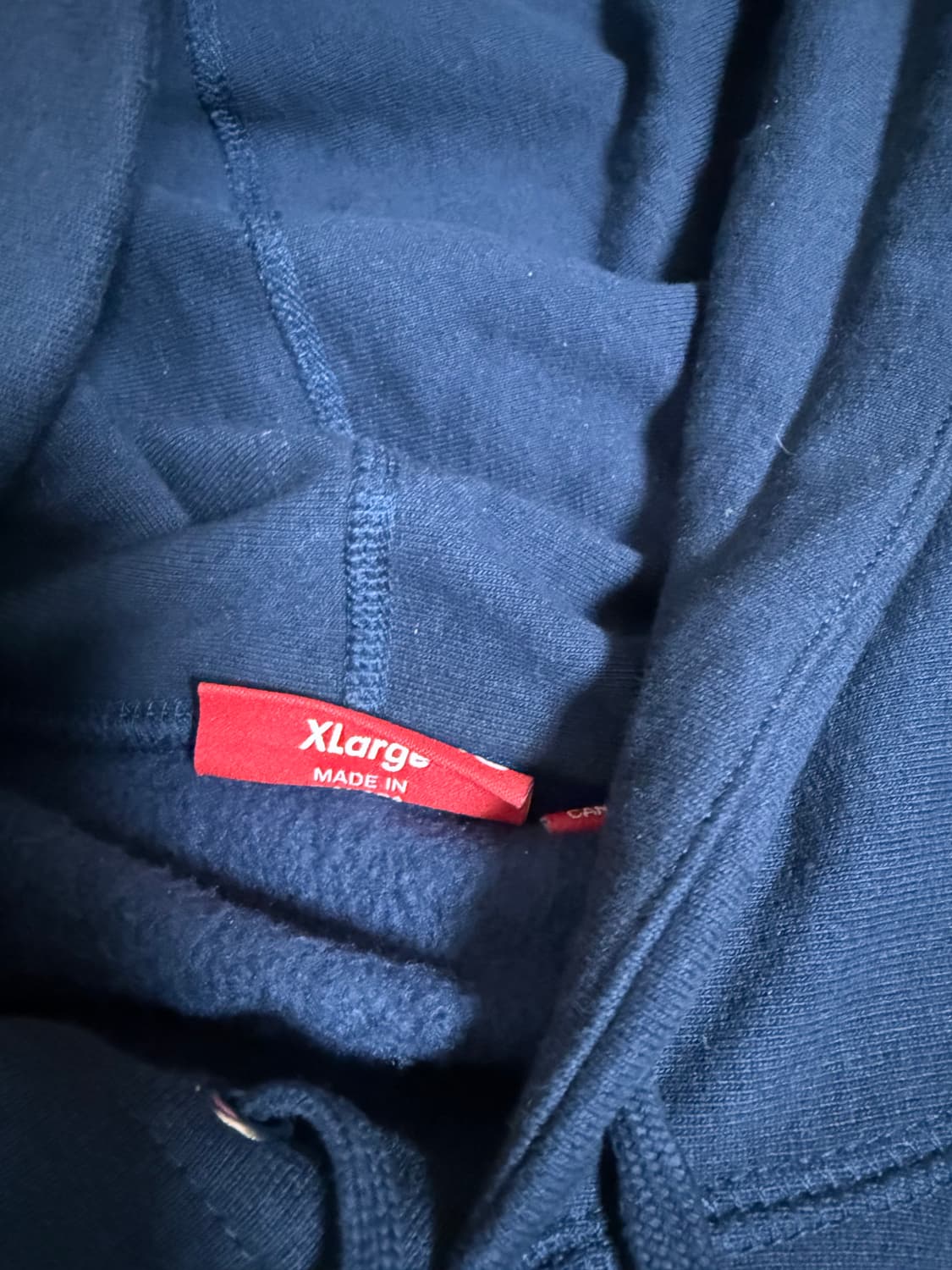 24FW 슈프림 박스 로고 후드티 네이비 XL 상품이미지2