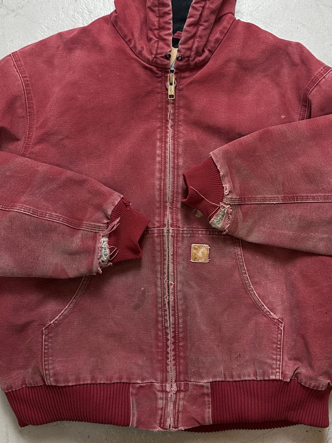 OG 칼하트 J130 액티브 자켓 칼하트 DKR 하드에이징 상품이미지8