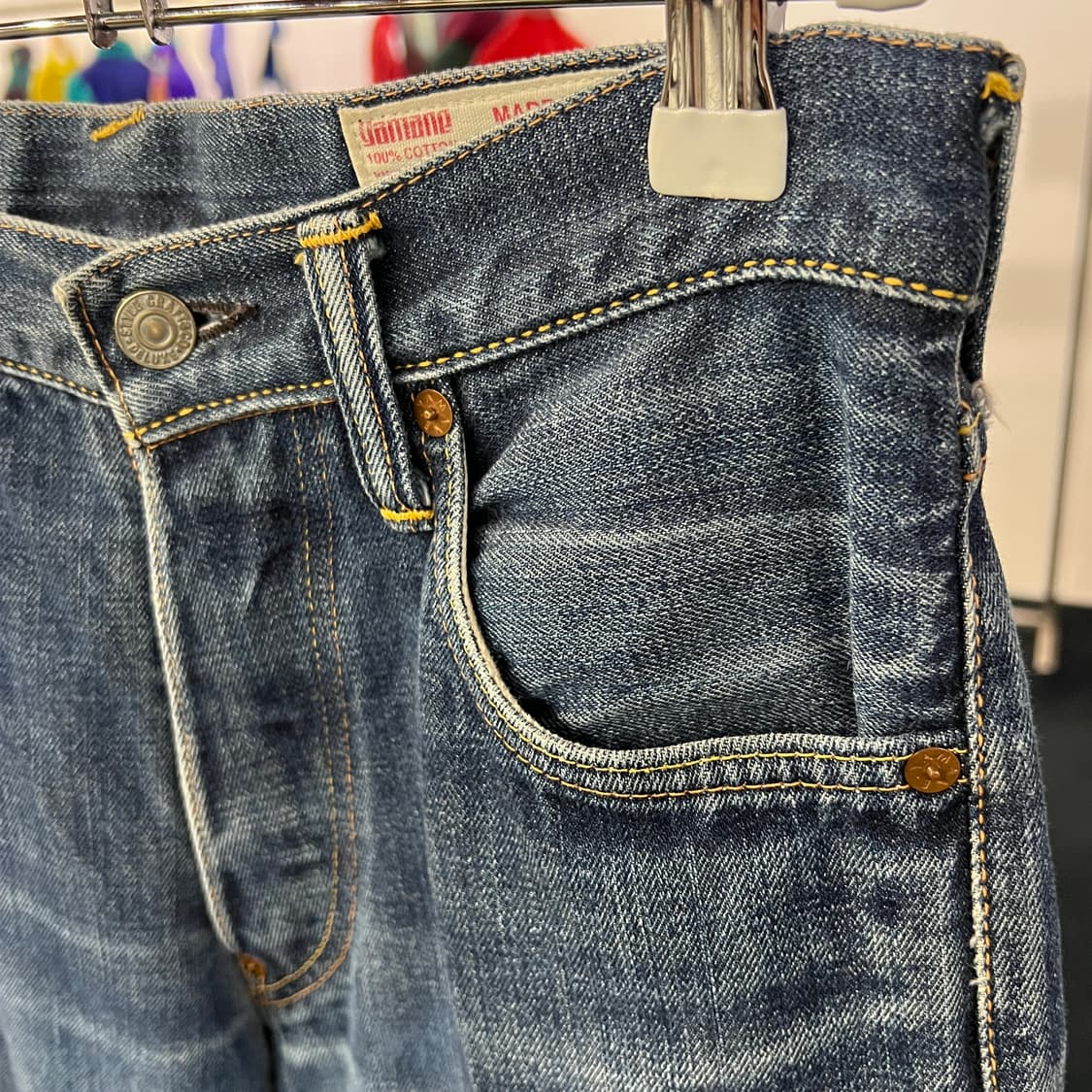 [28] 에비수 X 야마네 셀비지데님 청바 15620 상품이미지3