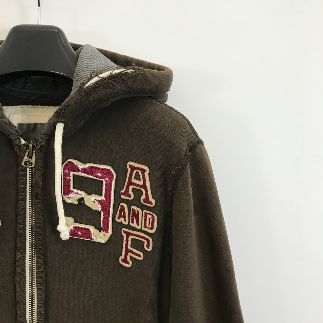 아베크롬비 Y2K 브라운 후드집업 [S] 상품이미지2