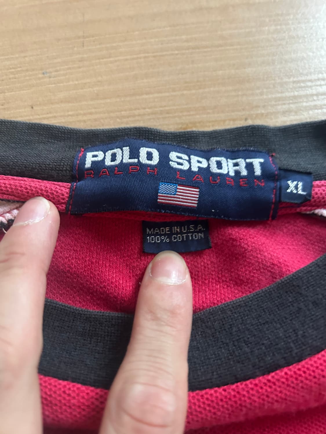 90‘s Polo sport Tee XLsize 상품이미지3
