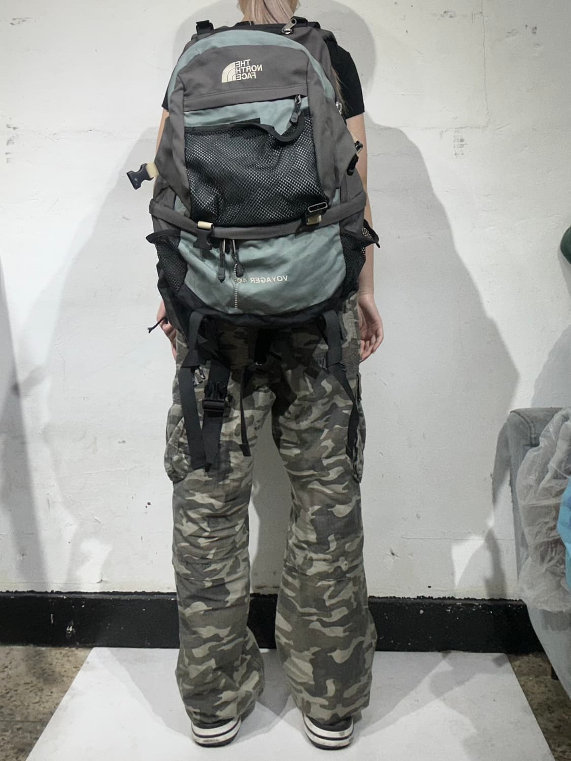 노스페이스 카키 보이저 40 구형 등산용 배낭 가방  상품이미지3