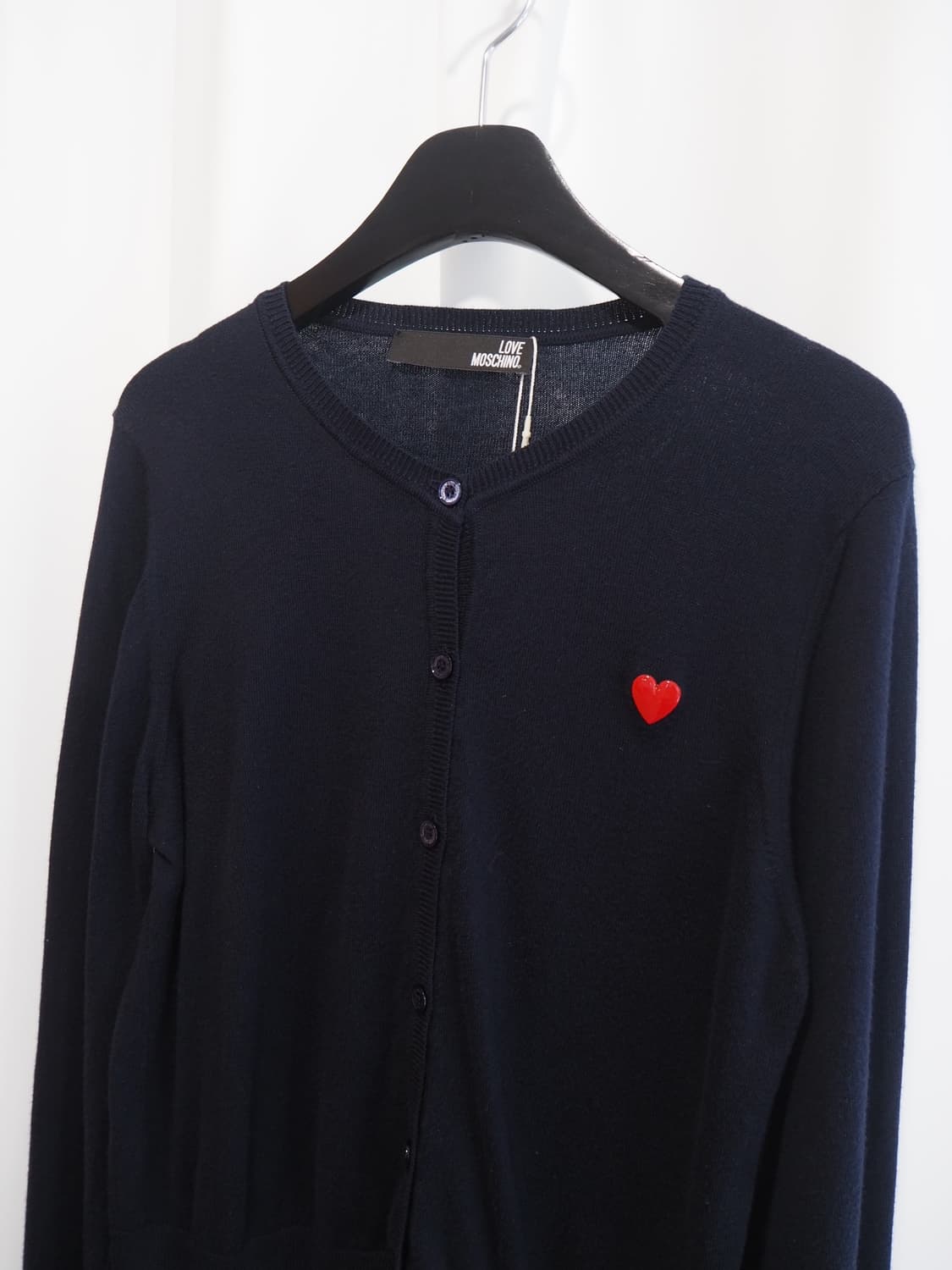 LOVE MOSCHINO cotton cardigan 상품이미지1