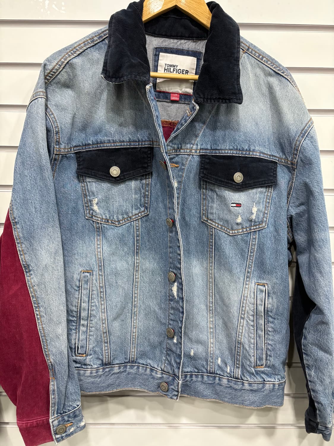 타미힐피거 코듀로이 청자켓 상품이미지1