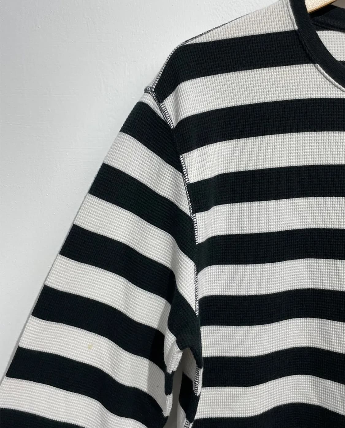 L 폴로 단가라 와플 티셔츠 상품이미지3