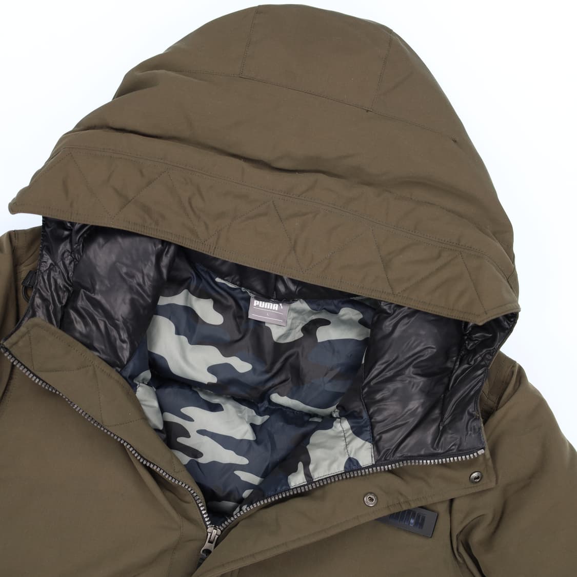 [L] 푸마 카모안감 롱패딩 점퍼 1104HR2 상품이미지3
