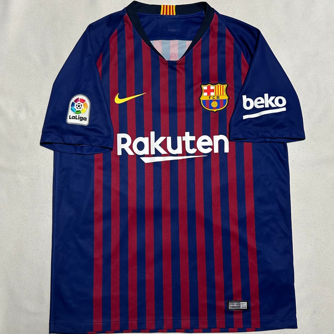 🫶🏻나이키 바르셀로나 18-19시즌 No.10 메시 유니폼🫶🏻 상품이미지3