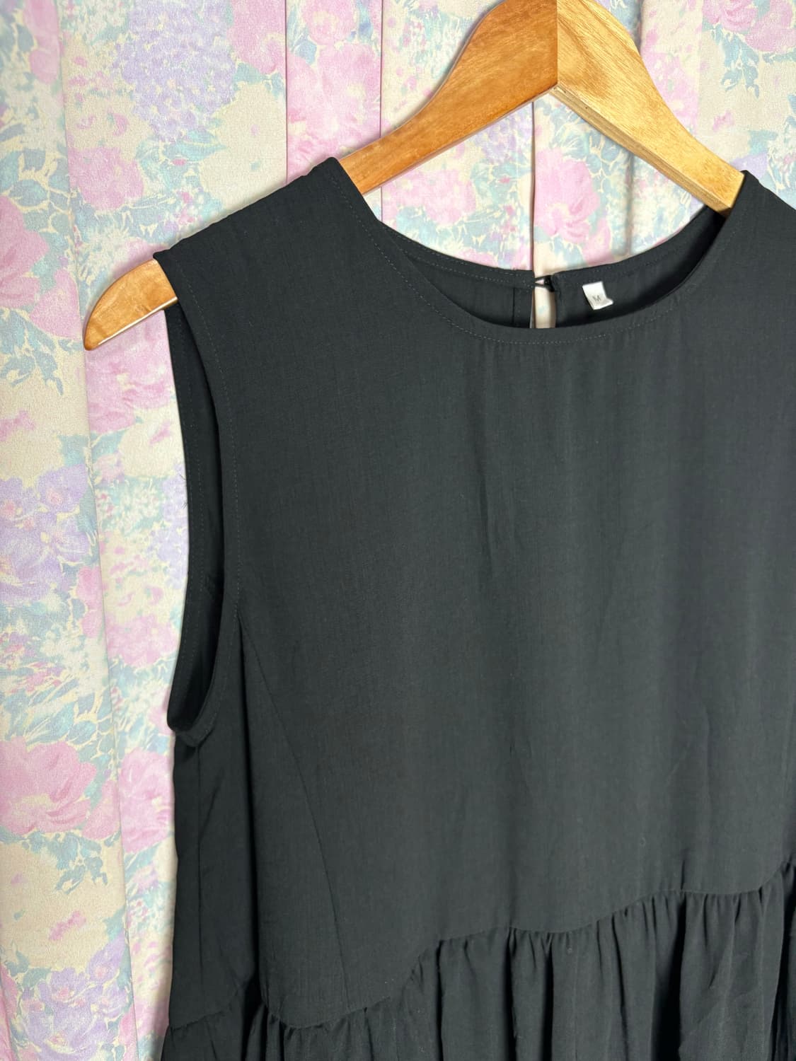 블랙 민소매 원피스 상품이미지7