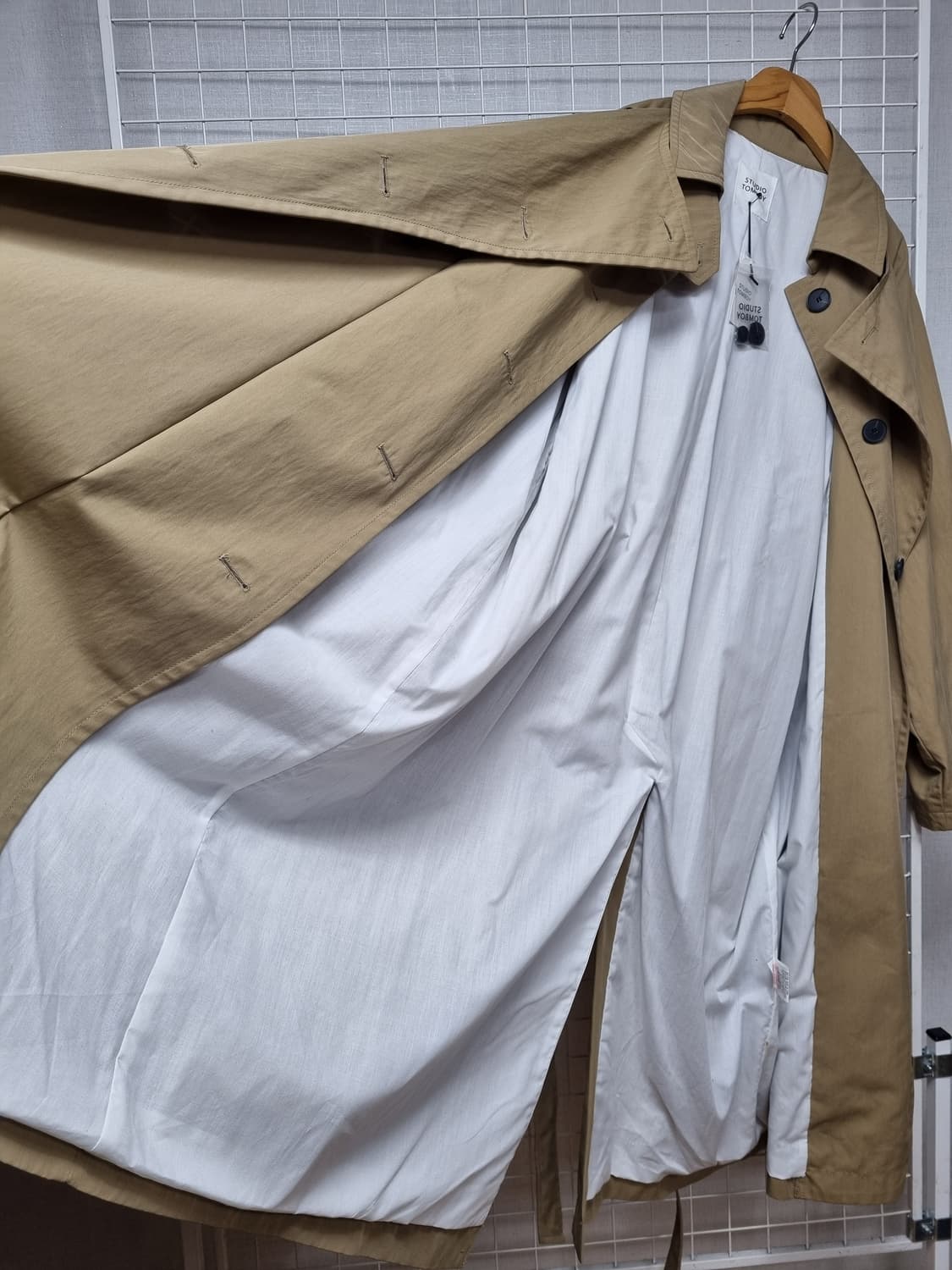 택포 (새상품) 톰보이 트렌치코트 free 상품이미지4