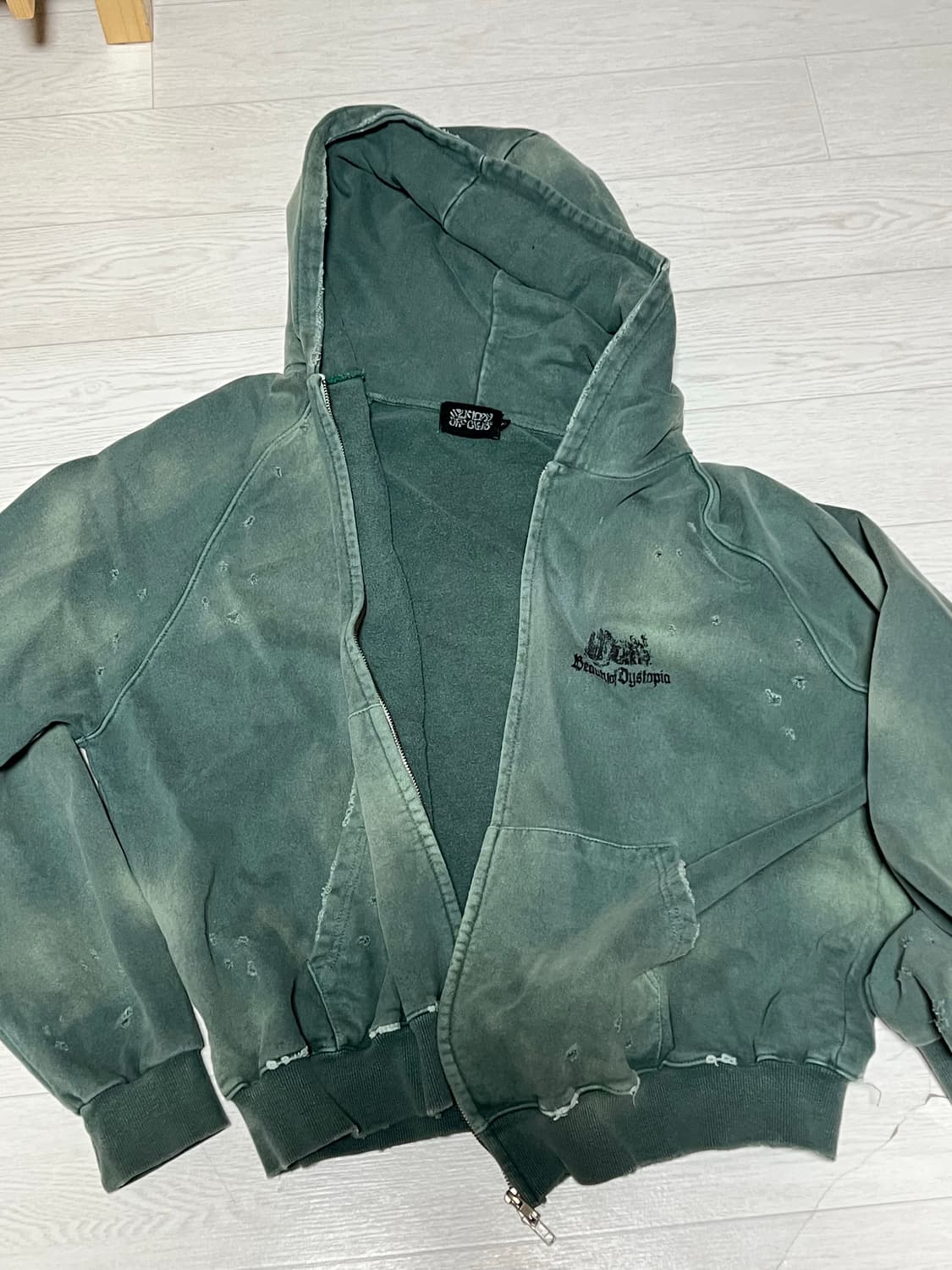 선데이오프클럽 후드집업 상품이미지1