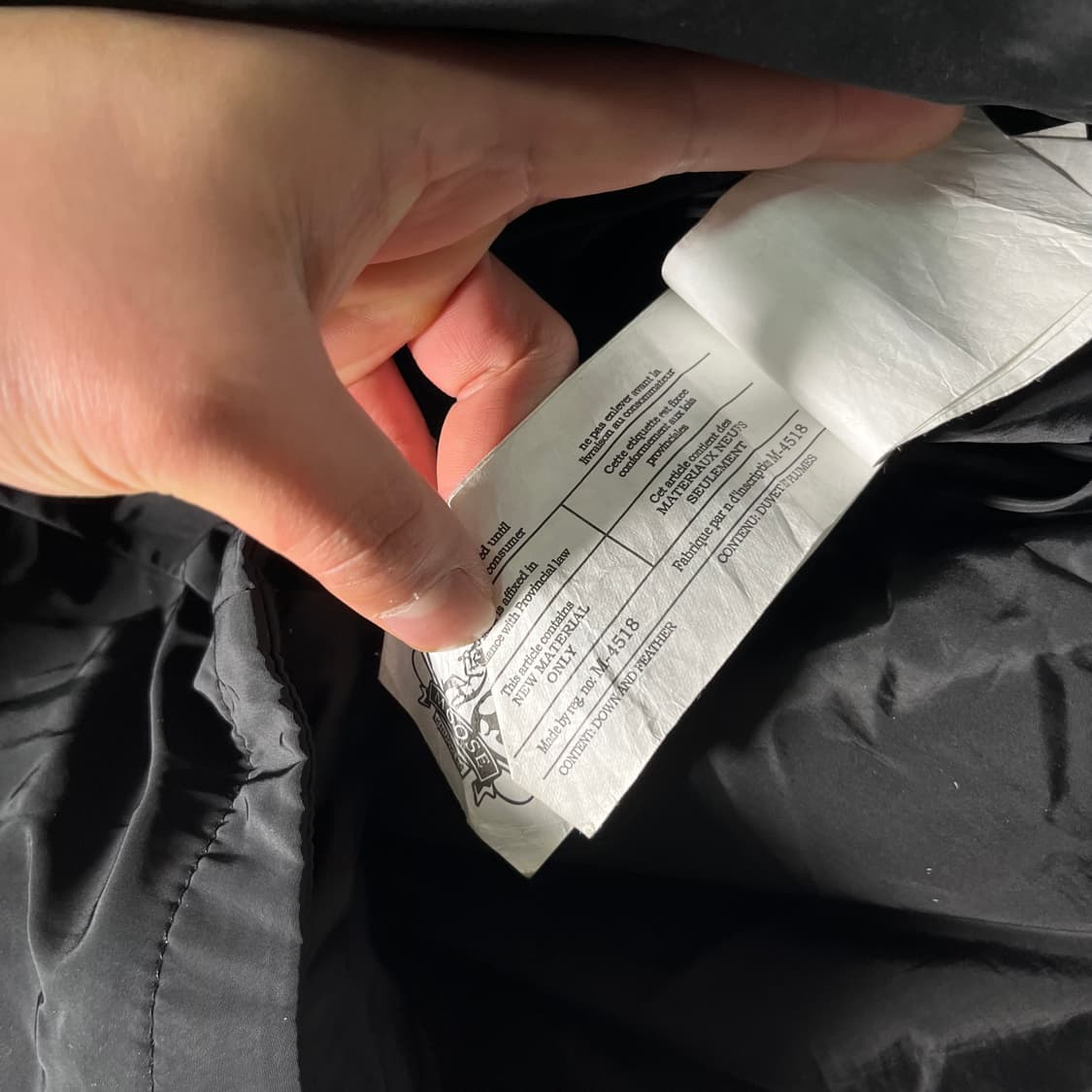 100 무스너클 스틸링 블랙 폭스퍼 구스다운 롱패딩 상품이미지8