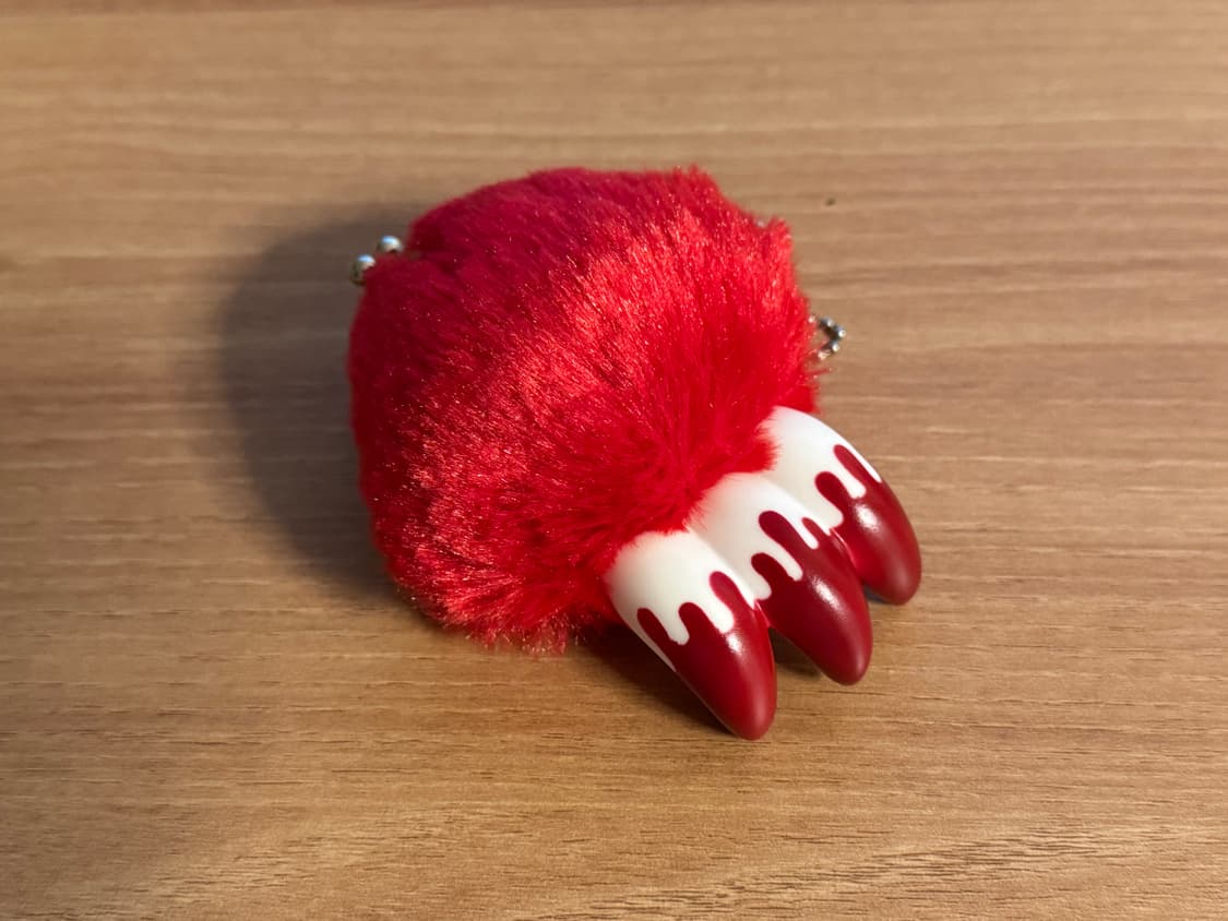 빈티지 글루미베어 발바닥 동전지갑 키링 상품이미지2