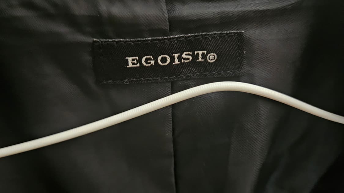 에고이스트 검정 코트 락시크 공겜여주 고스 고딕 갸루 오네갸루 상품이미지2