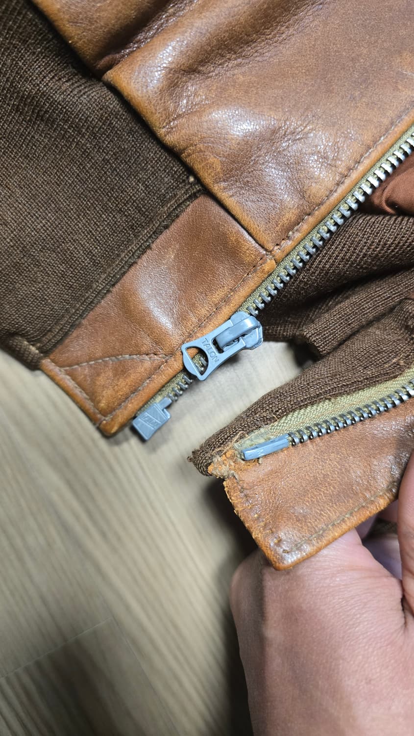 구 리얼맥코이 A2 가죽 자켓 40사이즈 상품이미지6