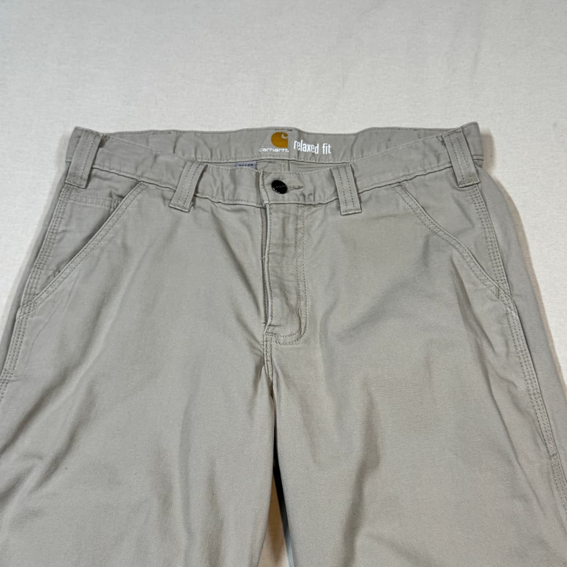 34inch) 칼하트 툴포켓 베이지 워크 팬츠 릴렉스핏 상품이미지6