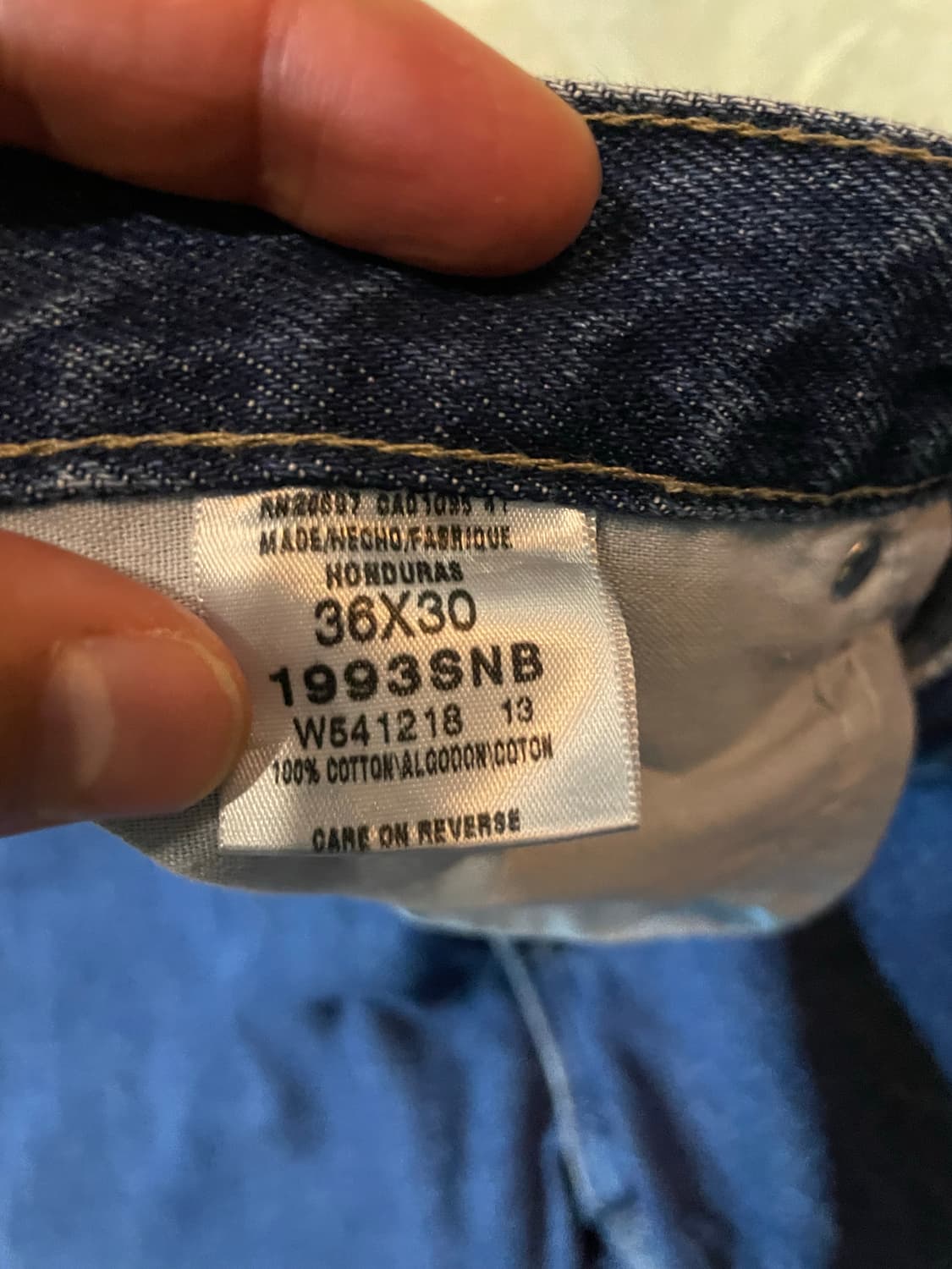 디키즈 카펜터 데님 팬츠 36x30 상품이미지7