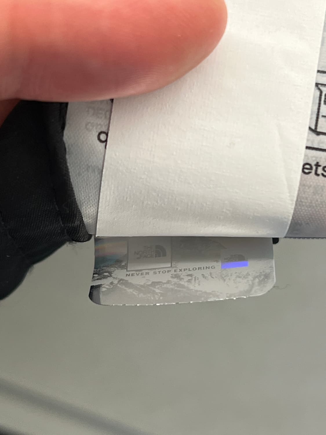 슈프림 x 노스페이스 스플릿 6-패널 블랙 - 24SS 상품이미지9