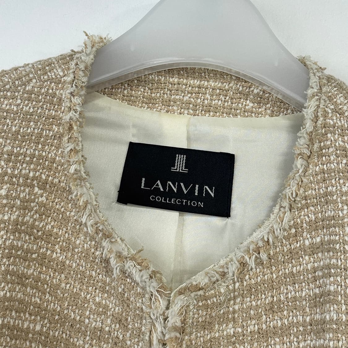 랑방컬렉션 진주 포인트 트위드 자켓 상품이미지2