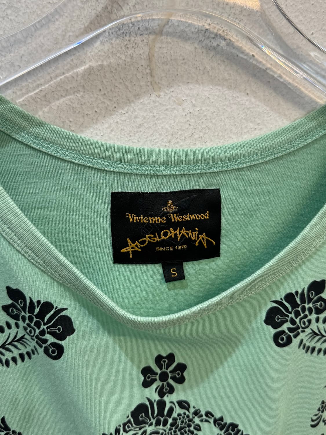 Vivian Westwood Anglo-Mania Mint T-shirt 상품이미지6