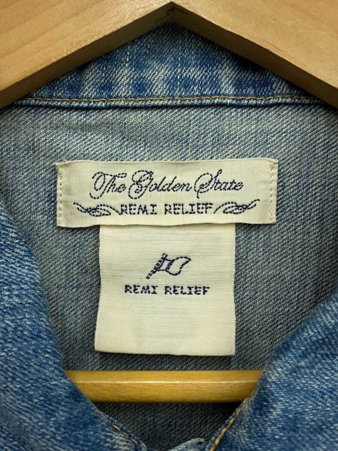 레미 릴리프 1타입 신치백 데님자켓 상품이미지4