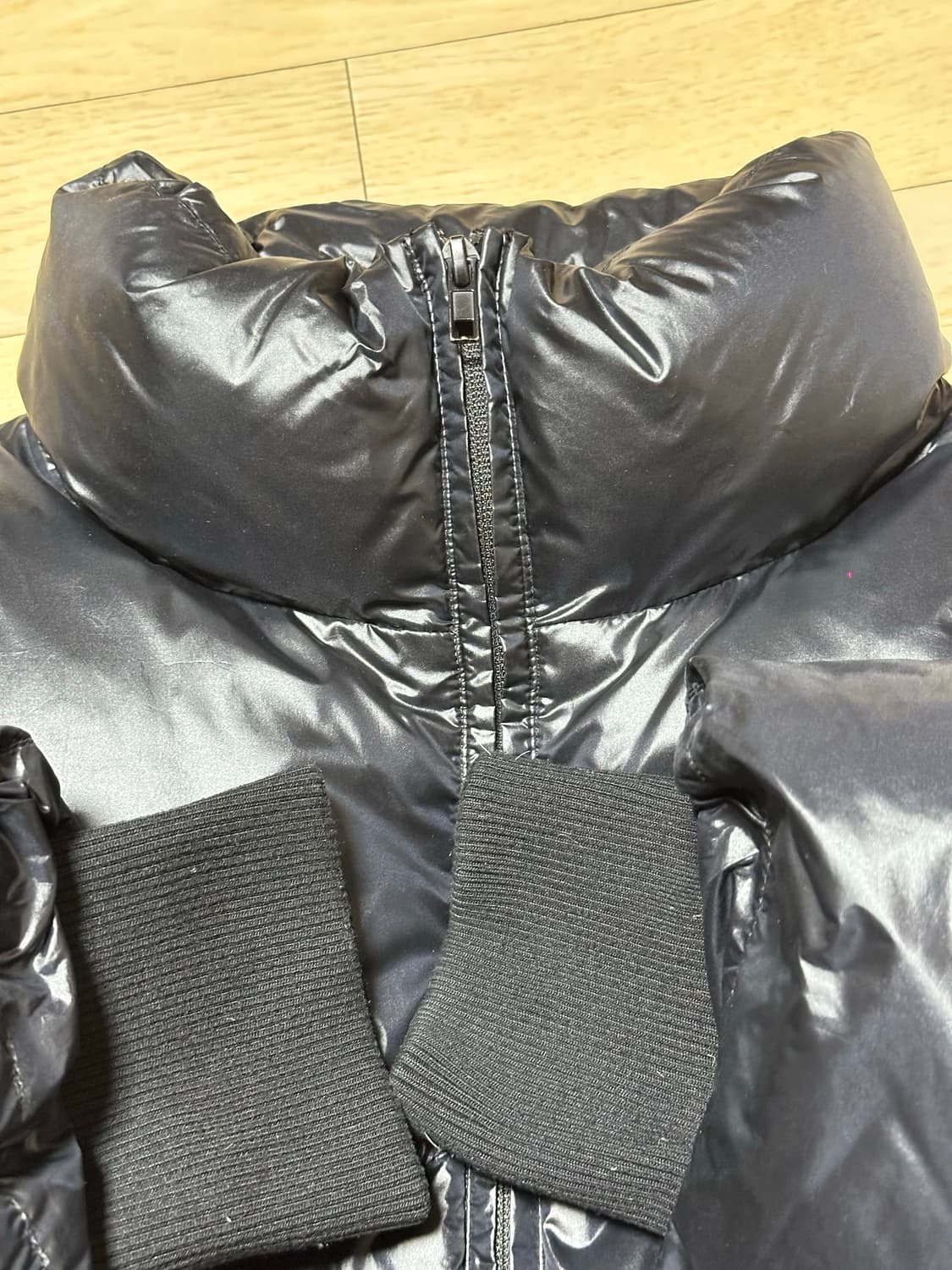 NOMANUAL SKADI DUCK DOWN - GLOSSY BLACK 상품이미지5