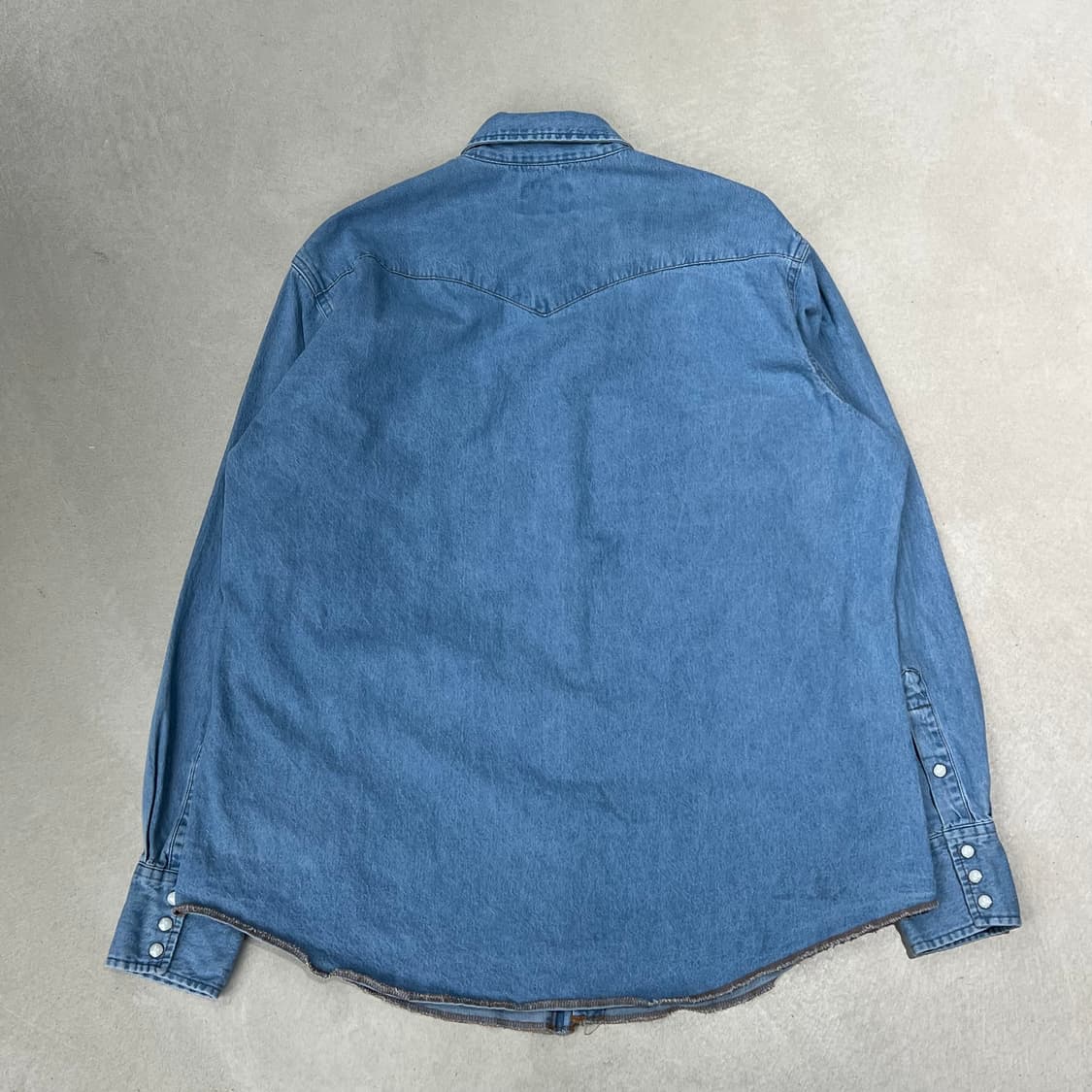 랭글러 워크 데님셔츠 s08970 상품이미지2