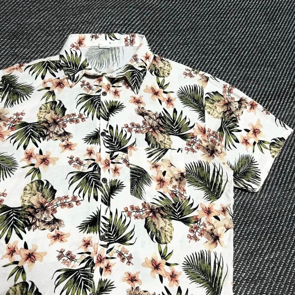 [L] Vintage 하와이안 반팔 패턴 셔츠 상품이미지4