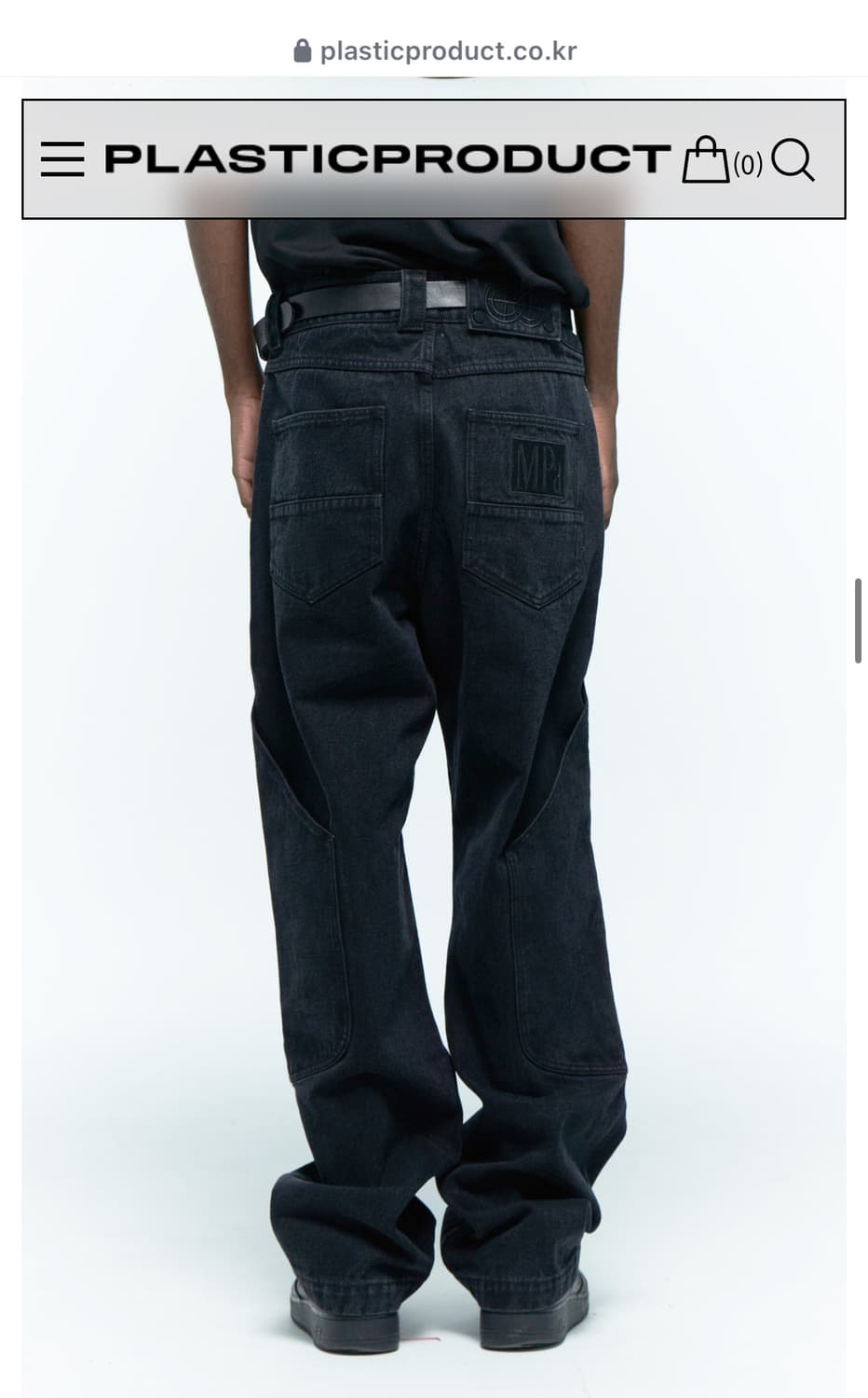 사이즈교환) 플라스틱프로덕트 MPa CALF POCKET PANTS 상품이미지1