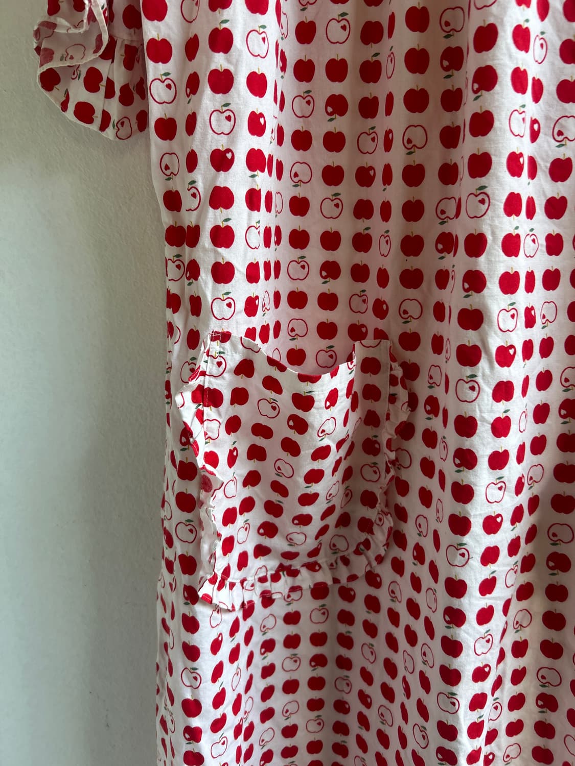 사과 잠옷 원피스  상품이미지4
