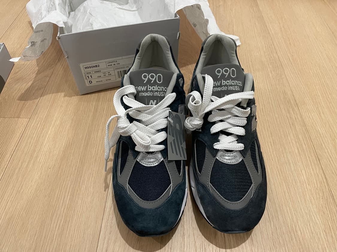 뉴발란스 990v2네이비 290 상품이미지2