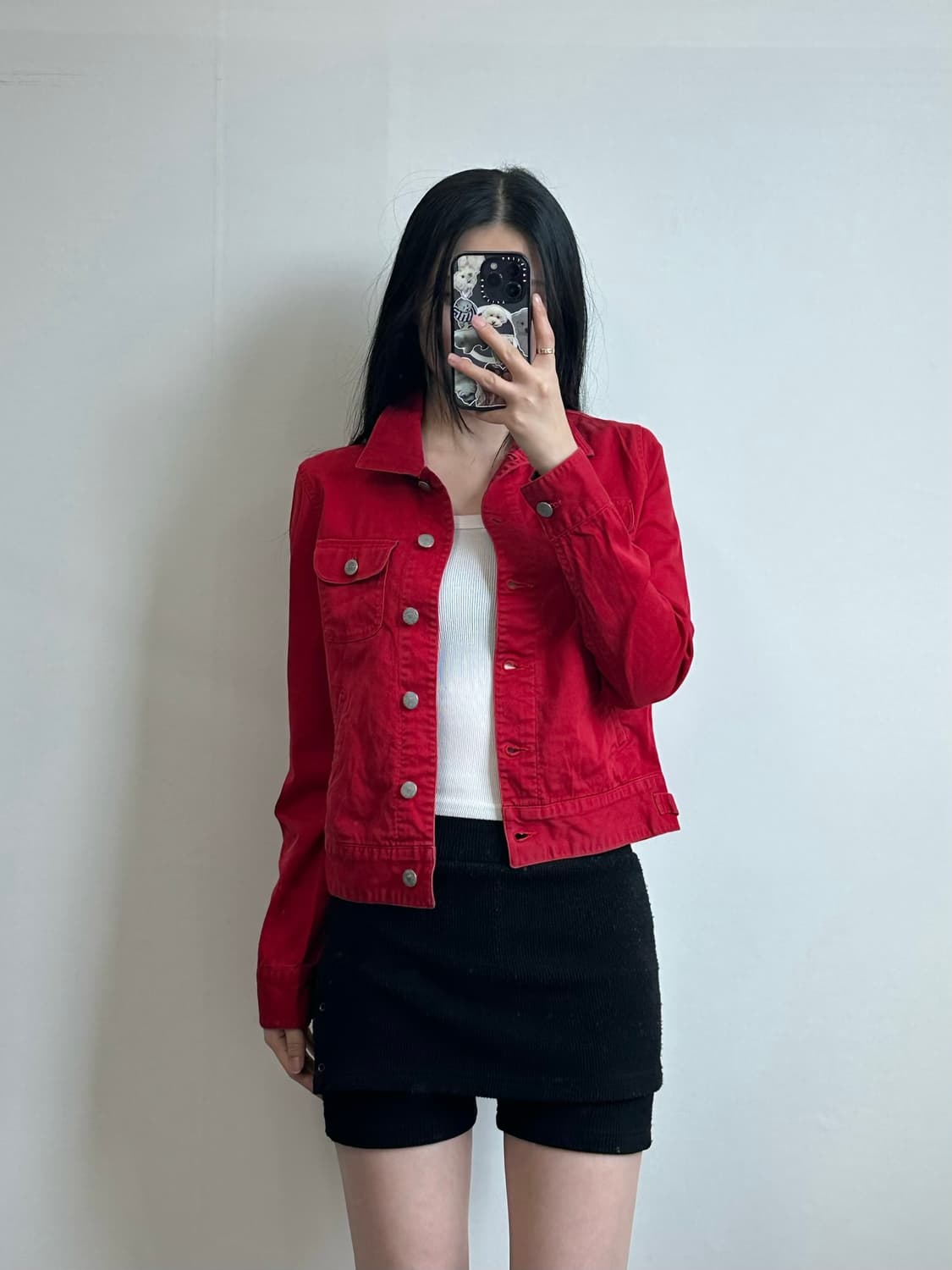 폴로 진스 레드 트러커 자켓 상품이미지1