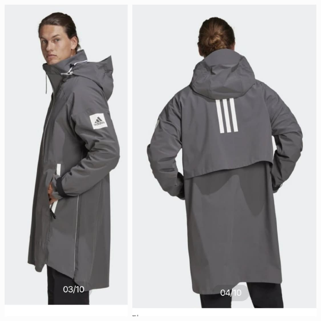(새상품급) 아디다스 20SS 마이숼트 자켓 / 남 S (111) 그레이 상품이미지2