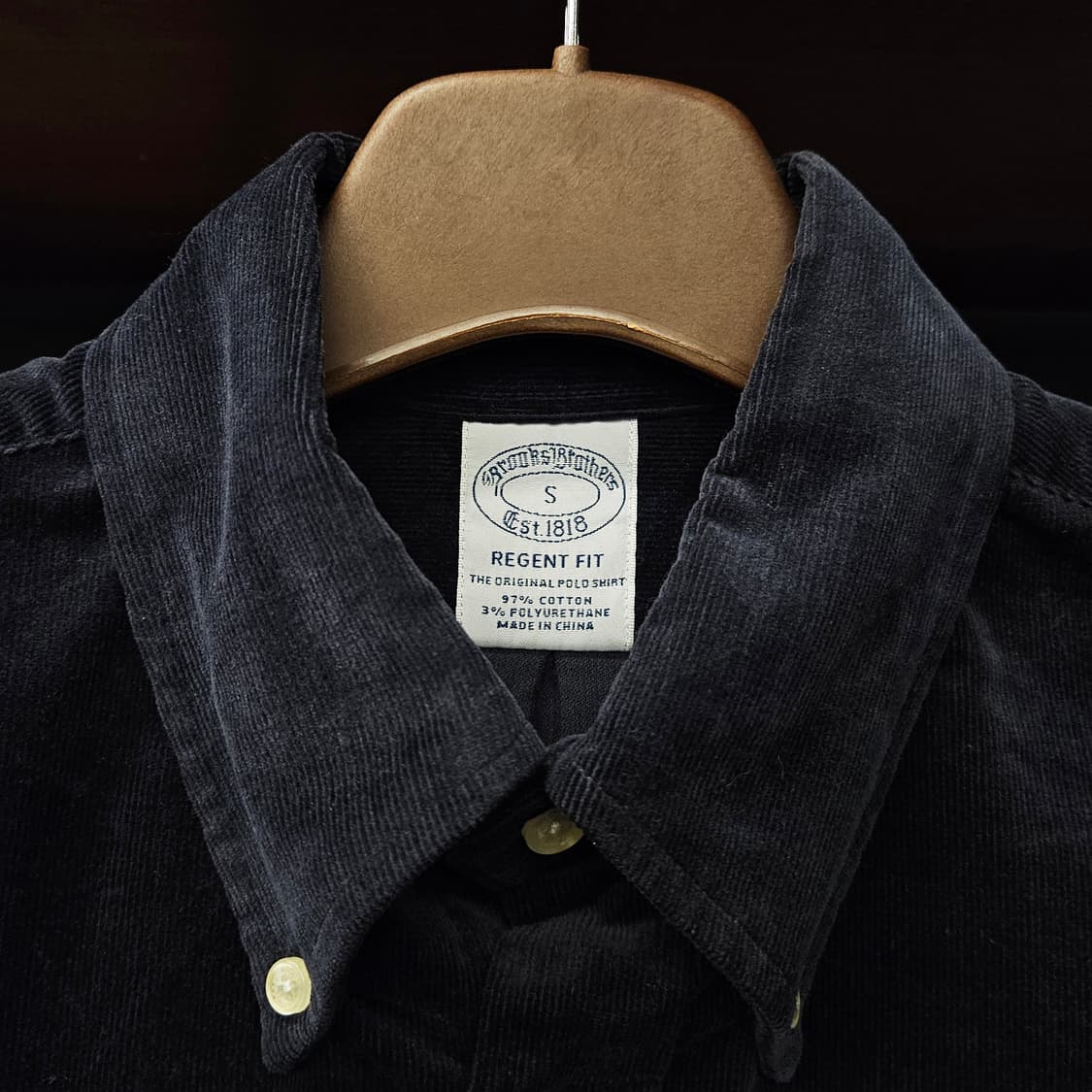 브룩스 브라더스 리젠트 복각라인 소프트 코듀로이 셔츠 N1125 상품이미지7