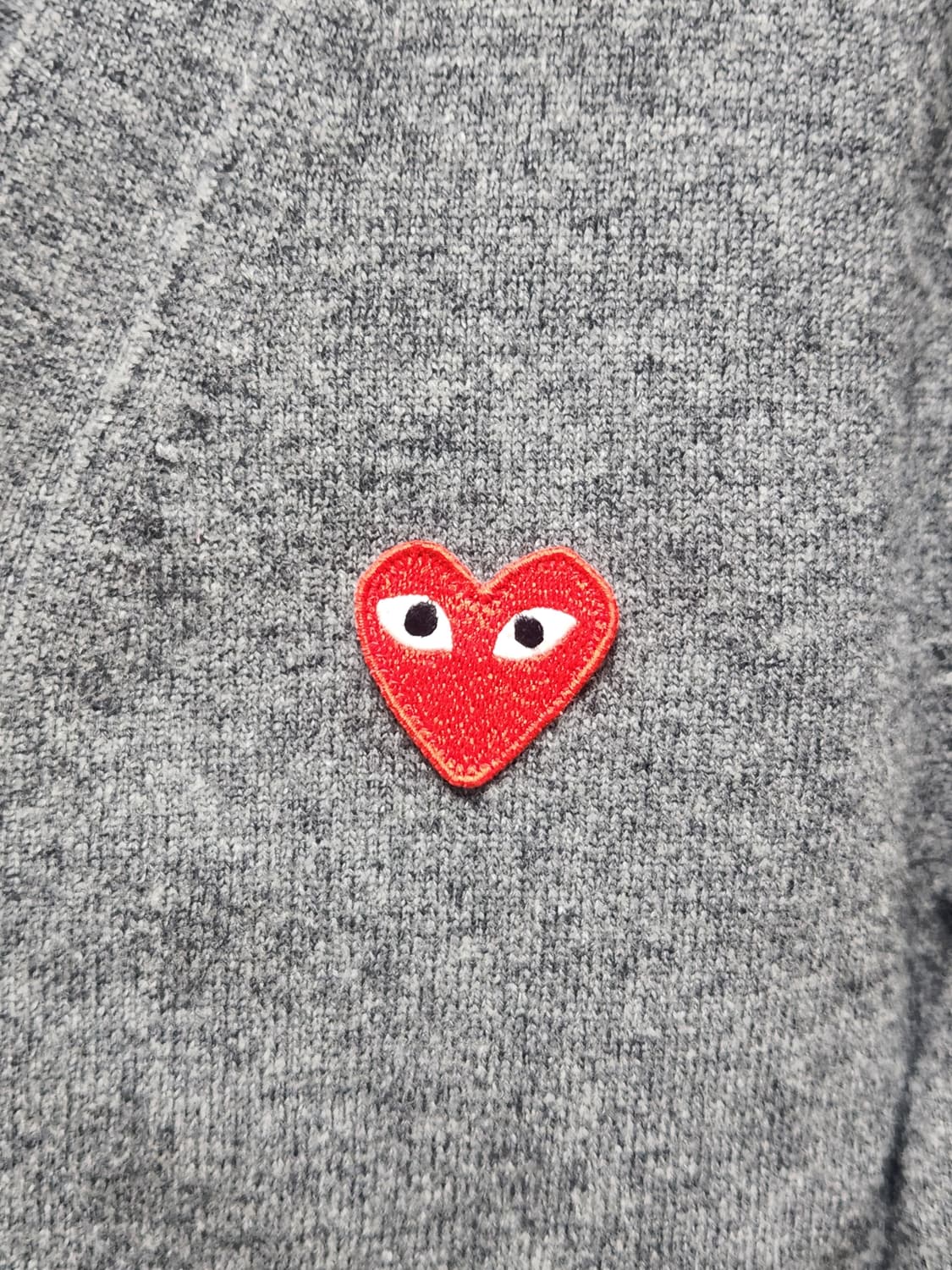 꼼데가르송 가디건 그레이 L 새상품급 상품이미지2