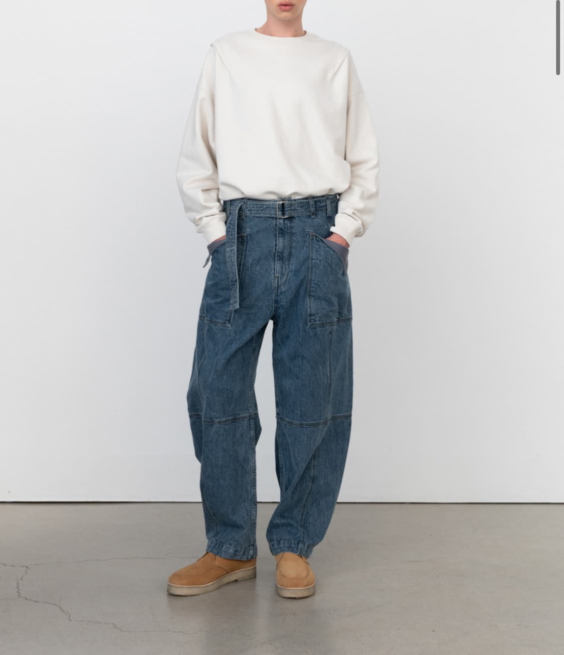 인사일런스 데님 팬츠 상품이미지1