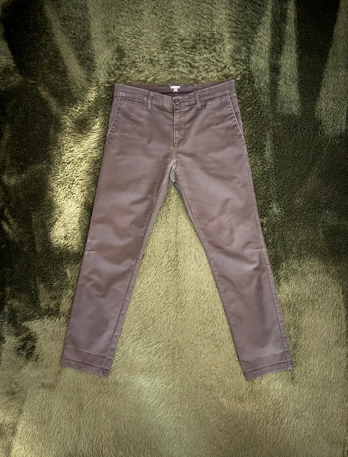 [34X32] 칼하트 WIP SID 시드 팬츠 올리브 상품이미지1