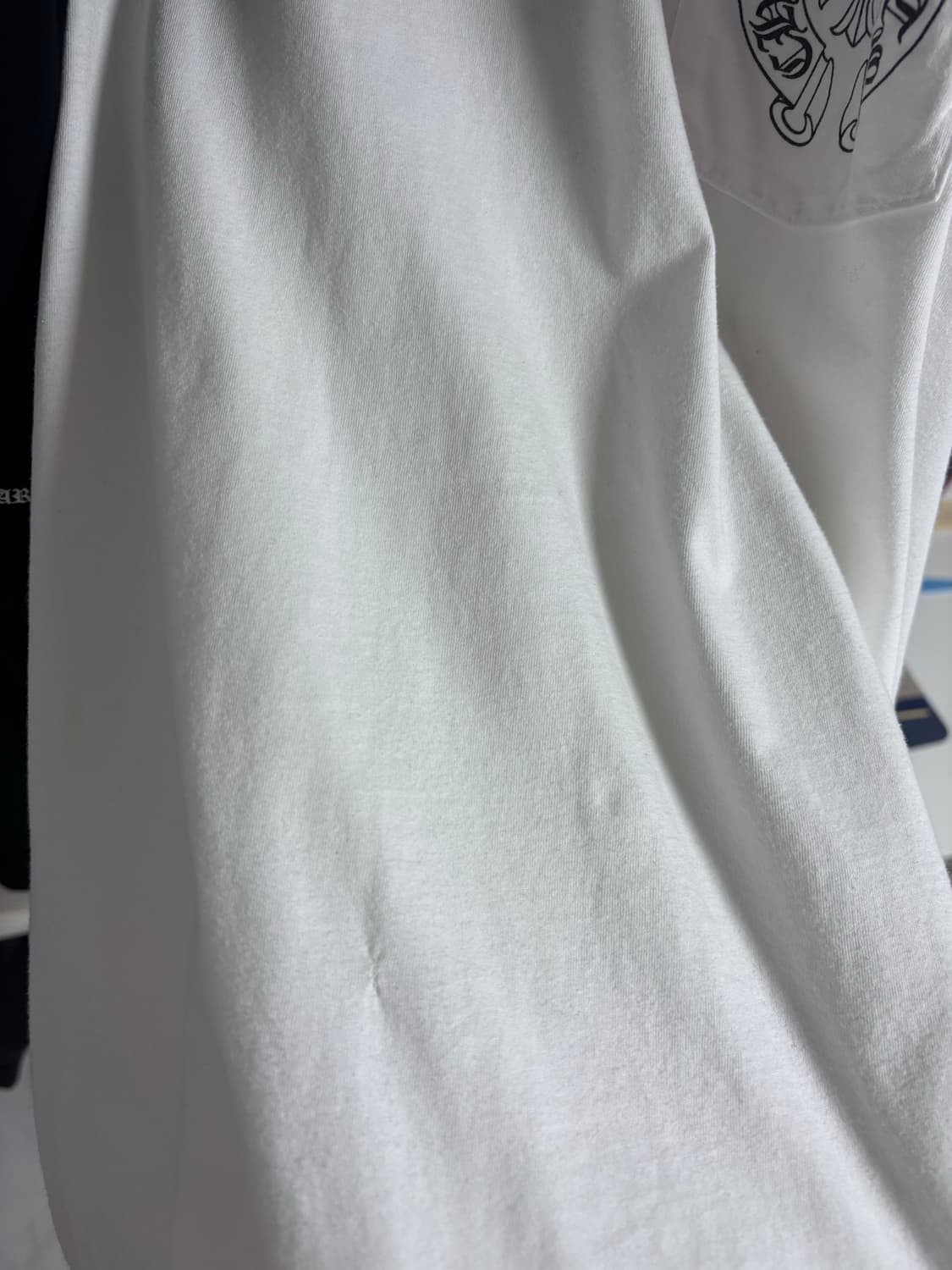 크롬하츠 홀스슈 티셔츠 화이트 상품이미지5