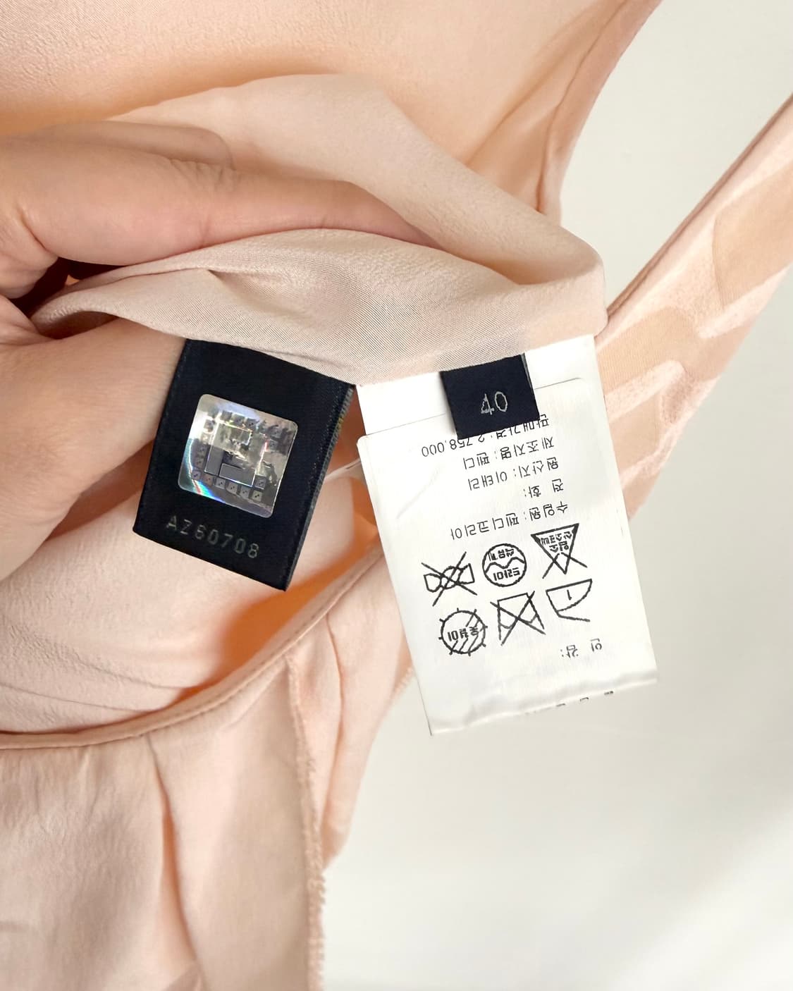 펜디 플라밍고 실크 드레스 상품이미지8